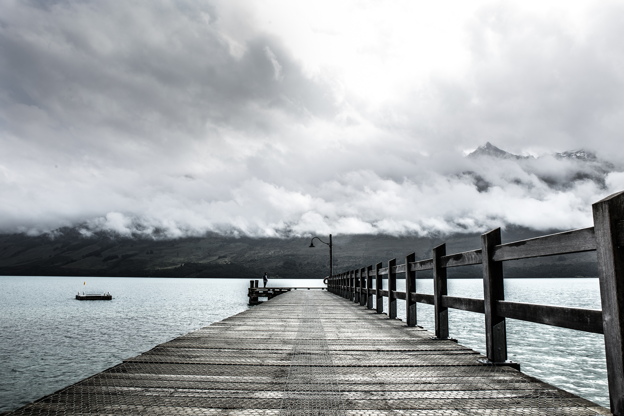 Glenorchy jetty, near Queenstown South Island